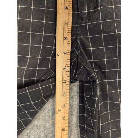 Lauren Ralph Lauren Active Shorts 8 Women's Window Pane Bermuda Cotton Blend - Picture 5 of 9